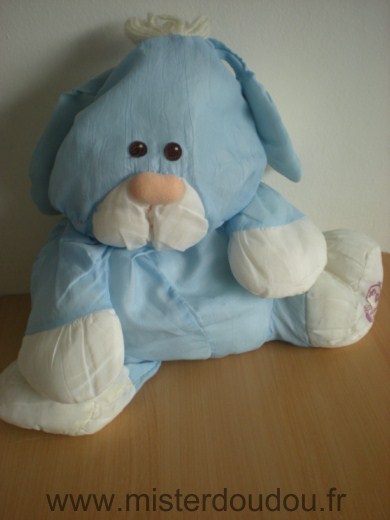 Fisher-price Chien Puffalump bleu blanc - Très bon état