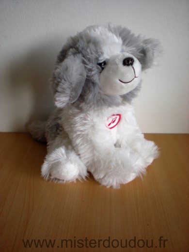 Gipsy Chien Blanc gris aboie - Très bon état