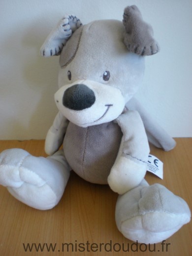 Kiabi baby Chien Gris blanc jogystar - Très bon état