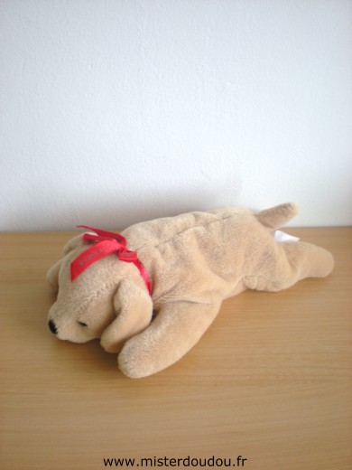 Kimbaloo Chien Beige ruban rouge kimbaloo - Très bon état