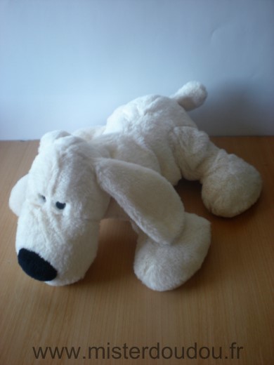 Lbp Chien Ecru nez noir - Très bon état