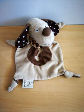 Les petites marie Chien Beige marron os - Très bon état