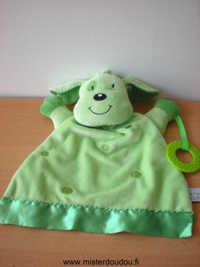 Lgri Chien Vert avec anneau dentaire - Très bon état