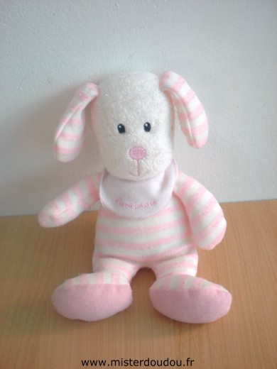 Luminou Chien Rose blanc - Bon état