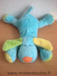 Chien Bleu clair jaune vert nez orange Marque Inconnue