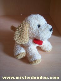 Chien Ecru beige Marque Inconnue