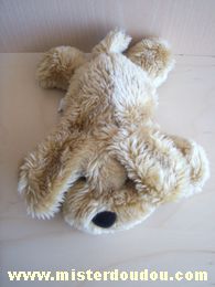 Marque Inconnue Chien Marron en peluche - Bon état