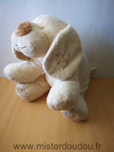 Maxita Chien Beige coeur - Très bon état