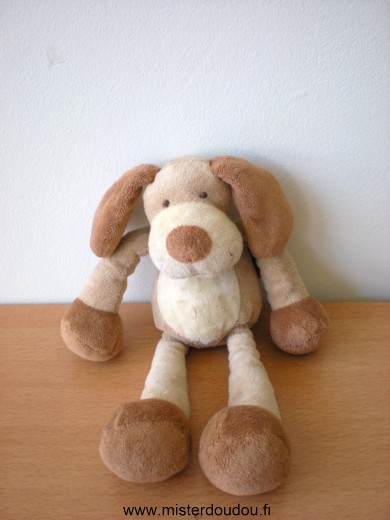 Nicotoy Chien Beige marron - Très bon état