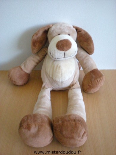 Nicotoy Chien Beige marron - Très bon état