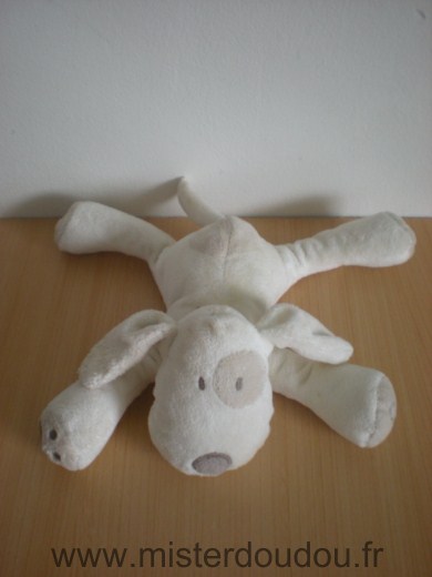 Chien Ecru beige coccard beige Obaibi okaidi
