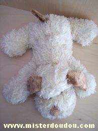 Startoy Chien Ecru ventre blanc - Très bon état