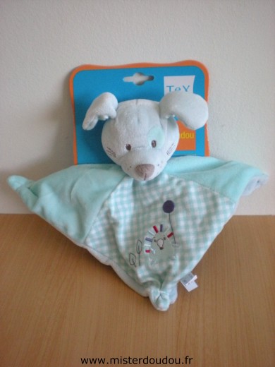 Chien Bleu broderie hérisson ballon Tex