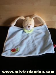 Chien Bleu foulard vert Tex
