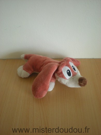 Marque Inconnue Chien Marron beige (giocattoli sicuri) - Très bon état