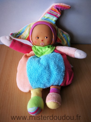 Corolle Clown Lutin multicolore - Bon état