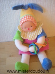 Corolle Clown Multicolore - Très bon état