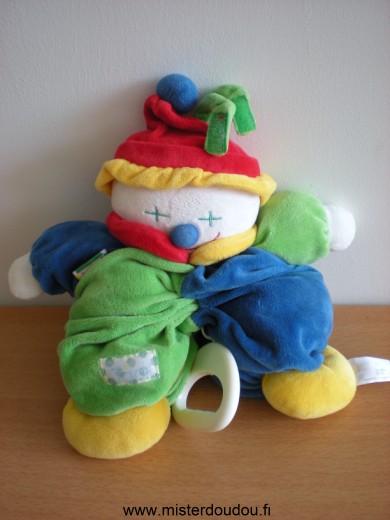 Ks kids Clown Bleu vert jaune rouge - Très bon état