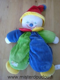 Ks kids Clown Bleu vert rouge jaune - Très bon état