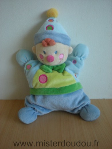 Nicotoy Clown Bleu vert - Très bon état