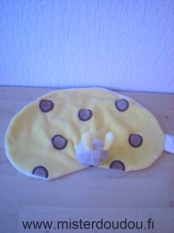 Bengy Coccinelle Jaune points marrons dessus jaune clair dessous - Très bon état