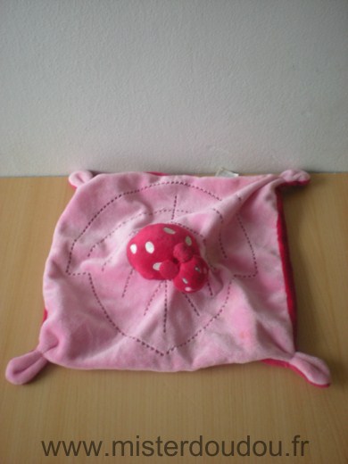 Kiabi baby Coccinelle Rose dessus rouge dessous - Très bon état