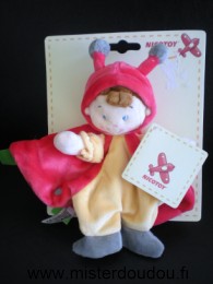 Nicotoy Coccinelle Bonhomme coccinelle rouge jaune - Neuf