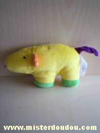 Cochon Jaune vert violet orange Marque Inconnue