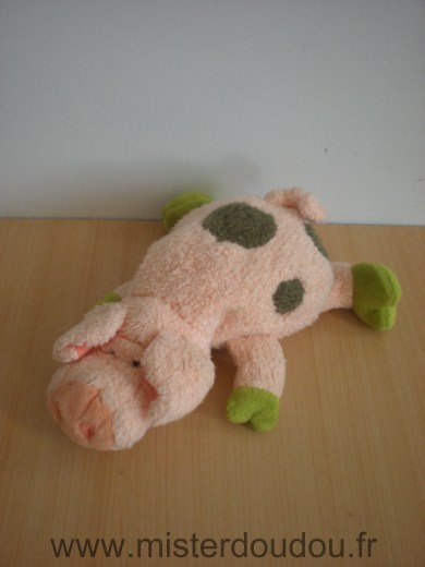 Nici Cochon Rose vert - Très bon état