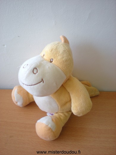 Bengy Dinosaure Jaune orange blanc - Bon état