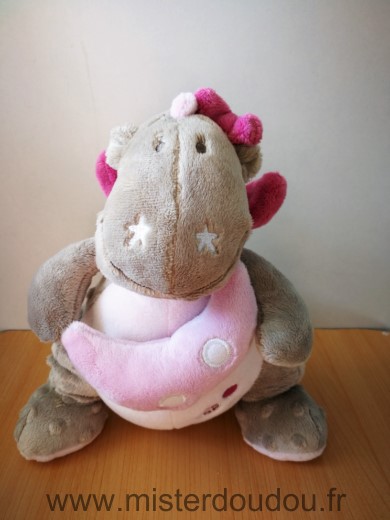 Noukie s Dragon Beige rose lune victoria - Très bon état
