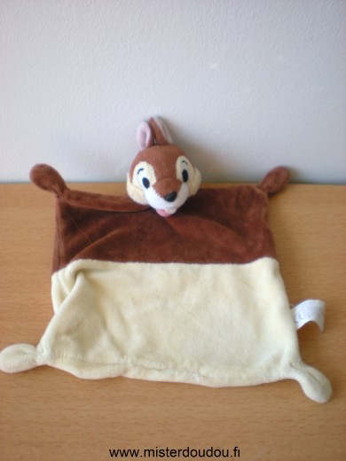Nicotoy Ecureuil Tic ou tac disney marron jaune - Très bon état