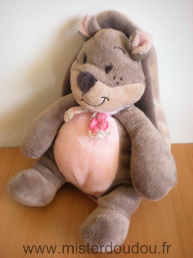 Ecureuil Leontine marron rose Noukie s