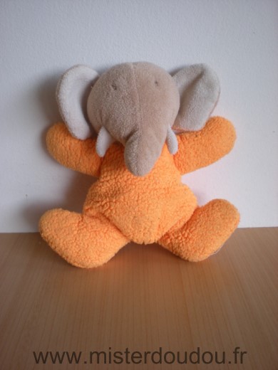 Ajena Eléphant Orange marron - Bon état