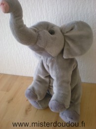 Auchan Eléphant Gris - Très bon état