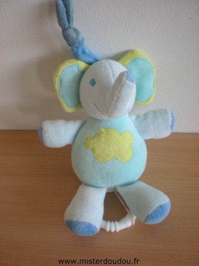 Baby sun Eléphant Bleu vert - Très bon état