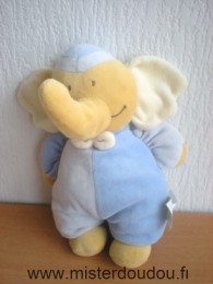 Bengy Eléphant Bleu écru beige - Très bon état