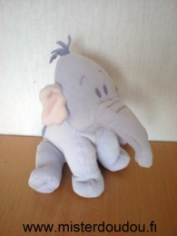Eléphant Lumpy mauve Disney