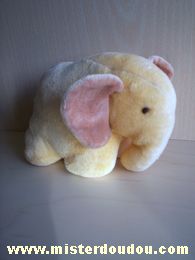 Du pareil au même Eléphant Jaune marron - Très bon état