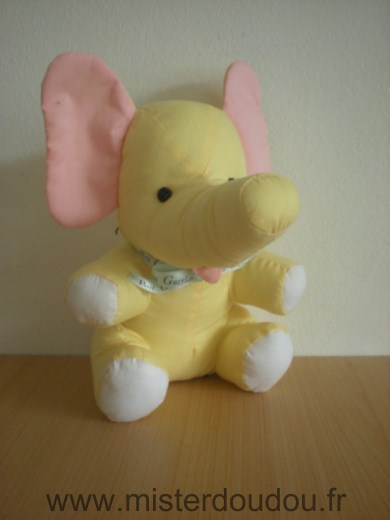 Guerlain Eléphant Jaune rose - Très bon état