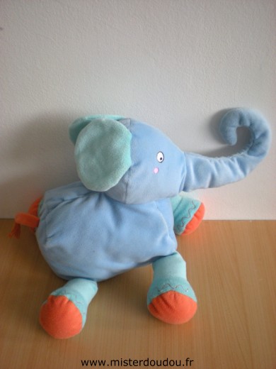 Ikéa Eléphant Bleu orange - Très bon état