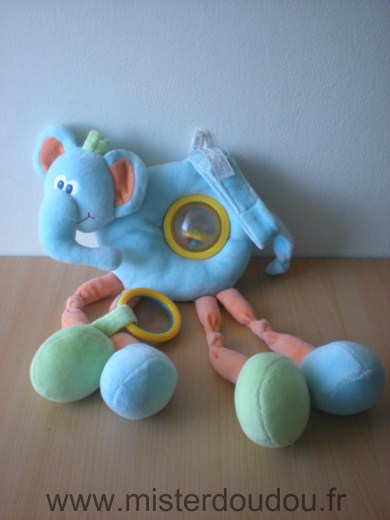 Jollymex Eléphant Bleu - Très bon état
