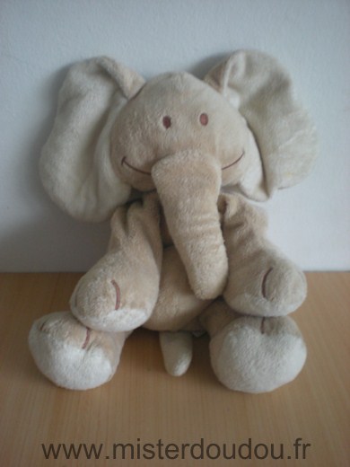 Kiabi baby Eléphant Beige - Très bon état