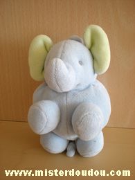 Marque Inconnue Eléphant Bleu vert - Très bon état