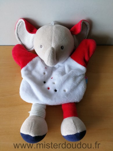 Sucre d orge Eléphant Blanc rouge beige - Très bon état