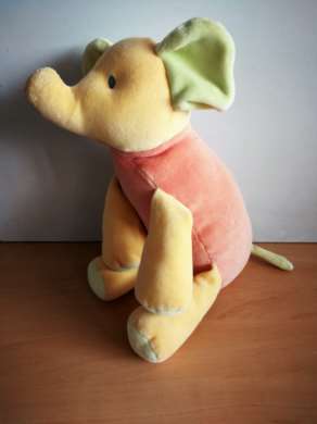 Sucre d orge Eléphant Orange jaune vert - Très bon état