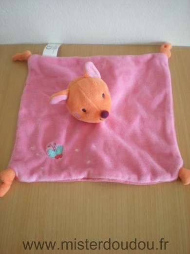 Creativtoys Faon Rose orange papillon bleu - Très bon état