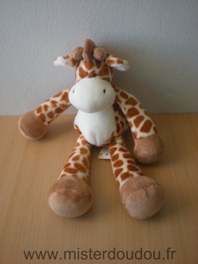 Animal alley Girafe Ecru taches marron - Très bon état