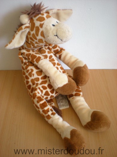 Anna club plush Girafe Beige taches marrons - Très bon état
