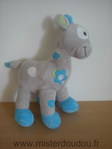Girafe Gris bleu Arthur et lola